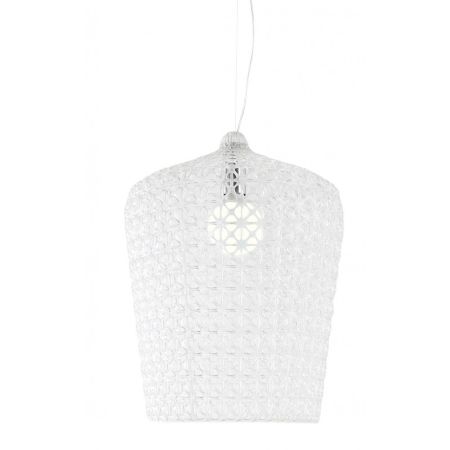 Kartell - Kabuki Cristallo Lampada a Sospensione